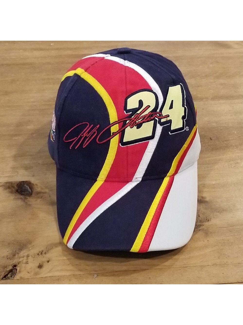 Vintage Jeff Gordan Hat Strap Back Chase #24 NASCAR One Size Adjustable